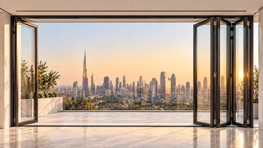 G53 heavy-duty bi-folding door system
