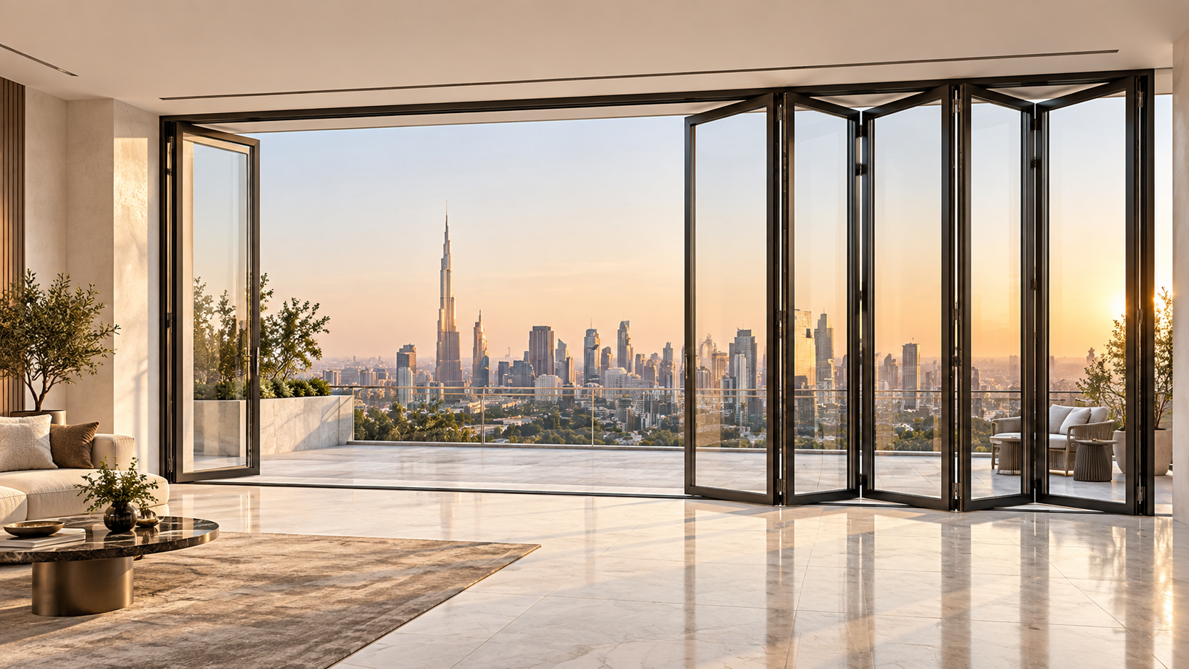 G53 Heavy-Duty Bi-Folding Door Hardware System
