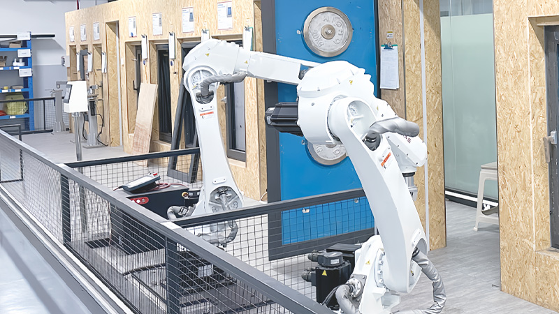 Automated HOPO window and door hardware production equipment