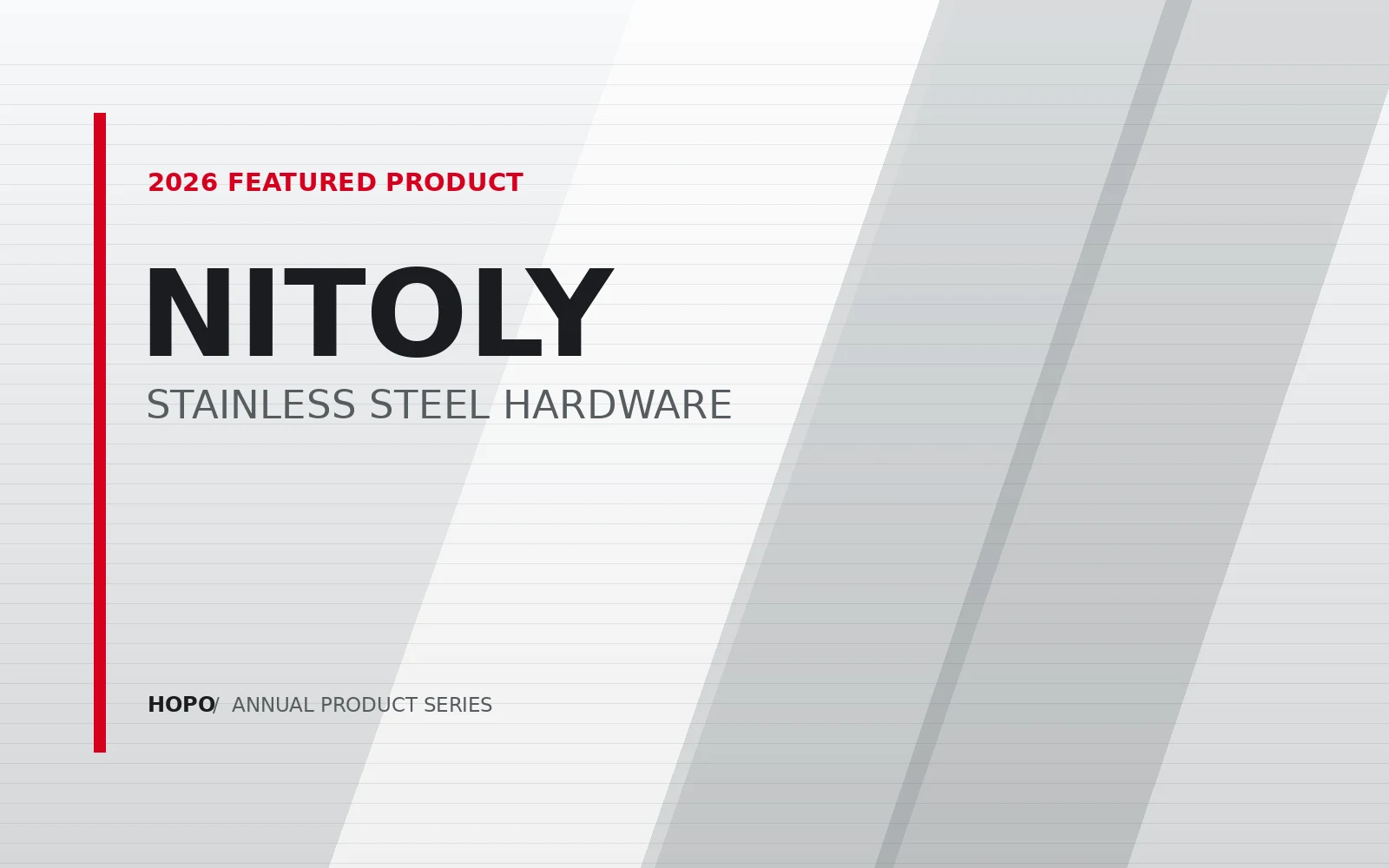 Nitoly Series stainless steel hardware
