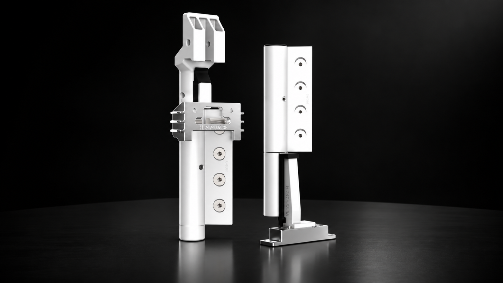 Nitoly G53 heavy-duty folding door hardware on black