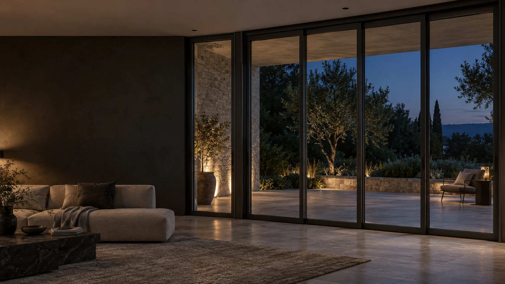 Nitoly Concealed-Hinge Swing Door System